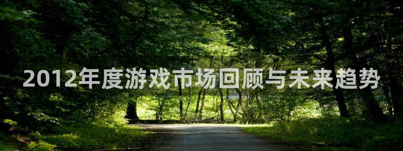 欧博娱乐开户测速：2012年度游戏市场回顾与未来趋势