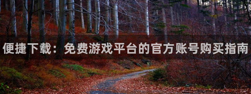 欧博娱乐官网登录：便捷下载：免费游戏平台的官方账号购买指南