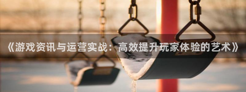 欧博娱乐官网：《游戏资讯与运营实战：高效提升玩家体验的艺术》