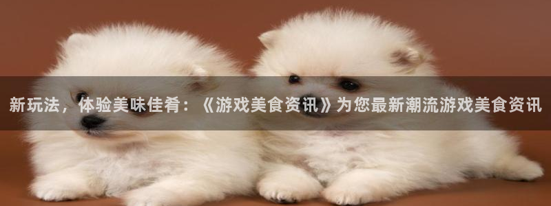 欧博娱乐科技：新玩法，体验美味佳肴：《游戏美食资讯》为您最新